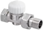 Imi Heimeier CALYPSO EXACT termosztatikus szelep sárgarézből, egyenes, nikkelezett 3/4" 3452-03.000 (3452-03.000)