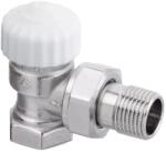 Imi Heimeier CALYPSO EXACT termosztatikus szelep sárgarézből, sarok, nikkelezett 3/4" 3451-03.000 (3451-03.000)