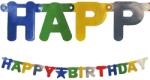 Procos Happy Birthday fűzér - metál színekben (89793)