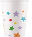 Procos Csillagos papírpohár 8db-os szett 200ml (96506)