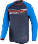 Alpinestars Tricou motocross Alpinestars Maxdura Dual gri închis-albastru-portocaliu (AIM170-0379)