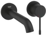 GROHE Essence fali mosdócsaptelep 2 lyukas, M-es méret, Phantom Black (GR-29192KF1)