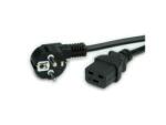 Valueline Cablu alimentare Schuko la C19 0.8m Negru, Value 19.99. 1551 (19.99.1551-20)