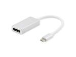 Valueline Adaptor USB type C la Displayport 4K60Hz T-M Alb, Value 12.99. 3221 (12.99.3221-10)