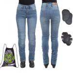 W-TEC Pantaloni Moto Femei Jeans W-TEC Lustipa (14840) - sport-mag