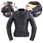 W-Tec Geaca Moto Piele pentru Femei W-TEC Strass (22782) - sport-mag