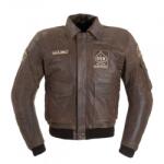 W-Tec Geaca Moto Piele pentru Barbati W-TEC Black Heart Bomber (22835) - sport-mag