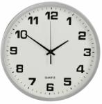 Verk Group Csendes nagy falióra 25 cm, Római számokkal, Ezüst színű (27068_S)