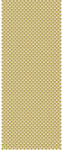  Esküvő Gold szív fólia függöny 2 m (DPA9913260)