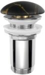 SAPHO Sapho, Mosdó kifolyó 5/4", klikk-klakk, kerámia dugó, 10-50mm, portoro márvány, AR900PT (AR900PT)