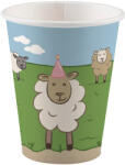  Farm Party papír pohár 8 db-os 250 ml (DPA991987666) - aprotalpak