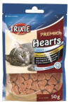 TRIXIE Premio Ducky Heart лакомства с патица и сьомга 50г
