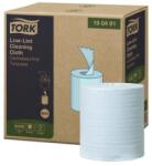 Tork Tisztítókendő, szöszmentes, tekercses, 1 rétegű, 200 lapos, utántöltő, W10 rendszer, TORK, türkiz, 4 darabos