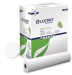 Lucart Vizsgálópapír, 2 rétegű, 55 cm x 80 m, 6 tekercs, LUCART "Eco MR 55/80", fehér, 6 tekercs