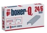 BOXER Q 24/6 tűzőkapcsok, 1000 db