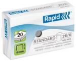 Rapid Gemkapcsok, 26/6, RAPID "Standard", 1000 db