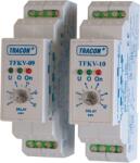 TRACON Tracon TFKV-09 Védőrelé, feszültségfigyelő, 1f/3f, beáll. visszakapcs. késl. Umin=160V, 5-15min, 5A/250V AC (TFKV-09)