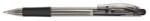 Pentel Golyóstoll, 0, 35 mm, nyomómechanizmussal, PENTEL "BK417", fekete