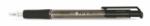 FlexOffice Golyóstoll, 0, 4 mm, nyomómechanizmussal, FLEXOFFICE "EasyGrip", fekete, 12 db