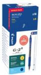 Pilot Géltoll, 0, 32 mm, nyomómechanizmussal, PILOT "G-2", 20 db, kék, 20 db