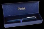 Pentel Géltoll, 0, 35 mm, csavarható, tolltest: kék, PENTEL "EnerGel BL-2007" kék