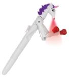 WEDO Golyóstoll, unikornis, 1 mm, LED lámpával, WEDO "Lucky Punch", kék