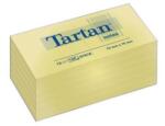 TARTAN 76x76-os öntapadós jegyzettömb, 1200 lap
