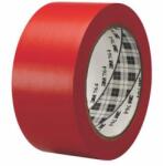 3M Ipari ragasztószalag, 50mm x 33m, 3M, piros, 33m