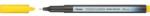 Pentel Bélelő filc, 0, 4 mm, PENTEL "Pointliner", sárga
