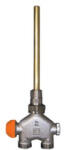 HERZ VUA-40 egyenes kivitelű kétcsöves lándzsás szelep 150 mm benyúlással, 1/2" x G3/4 (1778341)