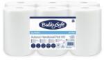 BULKYSOFT Papírtörlő, tekercs, 2 rétegű, átmérő: 15, 5 cm, BULKYSOFT "Universal System", hófehér, 6 tekercs
