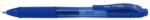 Pentel Géltoll, 0, 35 mm, nyomómechanizmussal, PENTEL "EnerGelX BL107", sötétkék