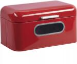 Kesper Cutie metalică pentru pâine, roșie, înălțime: 154 mm, lungime: 300 mm, lățime: 180 mm