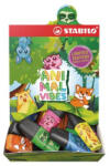 STABILO Szövegkiemelő display, 2-5 mm, STABILO "Boss Mini Animal Vibes", vegyes (TST750121) - tintasziget