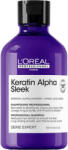 L'Oréal Serie Expert Keratin Alpha Sleek szulfátmentes simitó sampon, 300 ml - hajpatika
