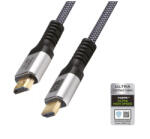 TECHLY HDMI kábel, 5 méter, Ultra High Speed, 48Gbps, 8K60Hz Hitelesített, M/M