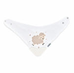 BabyJem Baveta triunghi cu accesoriu dentitie BabyJem Cowboy Bib (Culoare: Bleu) (bj_3742) - infant Bavata