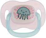 Canpol babies Suzeta rotunda din silicon 0-6M LOVE and SEA, 1buc 34/900_blu (5903407363943)