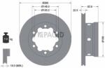 Hella Pagid féktárcsa HELLA PAGID 50431 for MERCEDES-BENZ, SEAT, SKODA, VW, … (50431)