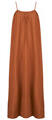 VILA Hosszú ruhák VIPRISILLA SINGLET LONG DRESS Barna DE 34