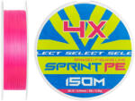 Select Sprint PE 4X Pink 150m #0.15 (0.04mm) 2.3kg fonott zsinór