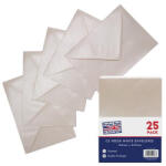 PUKKA PAD Boríték, C5, enyvezett, PUKKA PAD "Fresh White", elefántcsont fehér (PUP9068) - officepantry