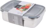 Excellent Houseware Caserola inox EH, inchidere ermetica, 1250 ml