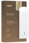 Ripple Tigara electronica, Ripple+, GOLD, Classic, fara nicotina, 1000 pufuri (VAP-TE-RIPPLE-GOLD)