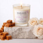 SHIMANI Луксозна ароматна свещ Солен карамел SHIMANI Salted Caramel Kiss (7149)