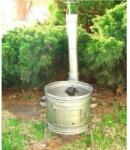 Perfect Home Soba pentru ceaun/tuci, inox, burlan, cot, 31x51 cm, vas 6/8/10 L, Perfect Home (10446) Ceaun