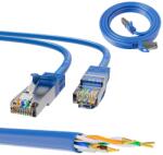 Extralink Kat. 6A S/FTP 0.5m LAN Patchcord Copper twisted pair, 10Gbps (EX.6549)
