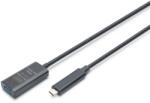 ASSMANN Active USB 3.2 Gen2 Extension USB-C to USB-A 5m (DA-73113)
