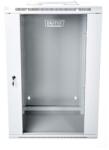 ASSMANN 19 15U wall-mounted network rack cabinet 600x600 glass door grey split design assembled 60kg (1545871)
