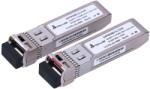 Extralink SFP+ 10G SFP+ WDM Module 10Gbps 1270/1330nm, single mode, 40km, LC, DOM, pair (EX.8062)